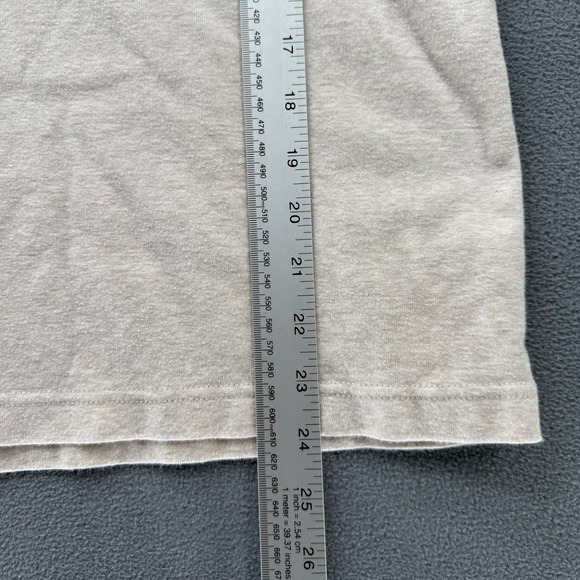 Disney Store Winnie the Pooh Embroidered Boat Neck Top Oatmeal XXL 3/4 Sleeve - Picture 9 of 10